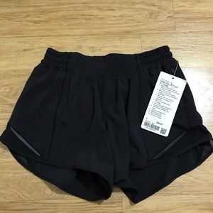 Lululemon black Hotty Hot long running shorts 4